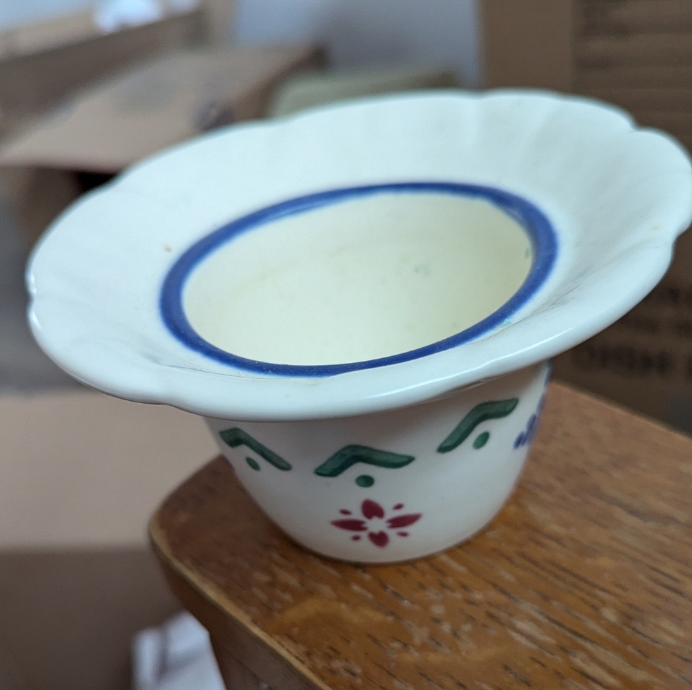 PFALTZGRAFF Nordic Flower LIGHT CANDLE HOLDER EUC